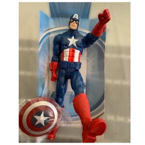 Captain America Marvel Avengers Titan Hero Series Action Figure 12-Inch …Movable